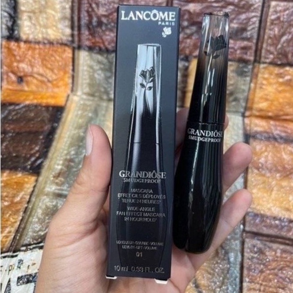 ลังโคมมาสคาร่า Lancome Mascara Grandiose Smudgeproof 10ml | Shopee Thailand