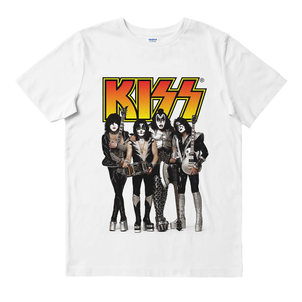 เสื้อยืดโอเวอร์ไซส์kiss-กลุ่มโลโก้-เสื้อยืด-พิมพ์ลายวงดนตรี-เพลงเมอร์ช-unisex-เสื้อยืด-เสื้อยืด-พิมพ์ลายดนตร