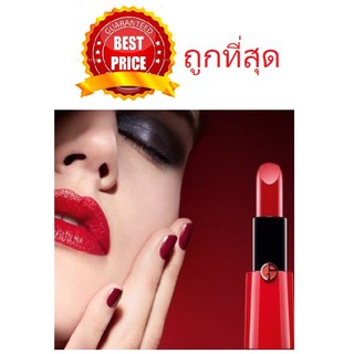 Beauty-Siam แท้ทั้งร้าน !! ลิปอาร์มานี่ของแท้ !! ขนาดทดลอง GIORGIO ARMANI ROUGE ESCTASY EXCESS MOISTURE RICH LIPCOLOR