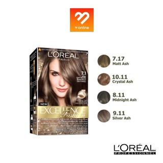 ภาพหน้าปกสินค้าL\'oreal Excellence Fashion ปิดผมขาว สีแฟชั่น ลอรีอัล ปารีส เอกซ์เซลเลนซ์ ครีมเปลี่ยนสีผม ยาย้อมผม loreal ซึ่งคุณอาจชอบสินค้านี้