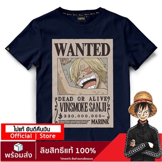 【ONEPIECE STORE】เสื้อวันพีช ลายลิขสิทธิ์แท้  เสื้อยืดลายการ์ตูน  one piece DOP-1242-NV