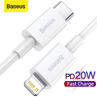 Baseus สายเคเบิ้ลชาร์จแบต Usb C สําหรับ Iphone 11 Pro Max