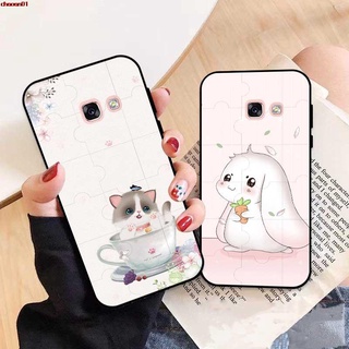 เคสมือถือซิลิโคนลายดาวสําหรับ Samsung A3 A5 A6 A7 A8 A9 A02 M02 A022F F62 M62 Pro Star Plus 2015 2016 2017 2018 Yxraa Pattern-6