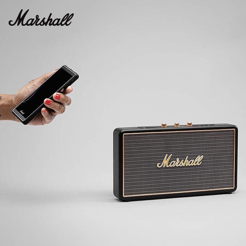 มาร์แชลลำโพงสะดวกmarshallmarshall-stockwellrock-bass-portable-retro-wireless-bluetooth-speaker-sound-originalstockwellge