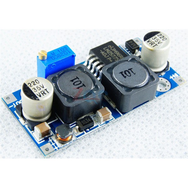 โมดูล บอร์ด DC-DC Auto Boost Buck Step Up Step Down Converter Module ...