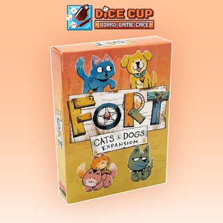 [ของแท้] Fort: Cats and Dogs Expansion Board Game