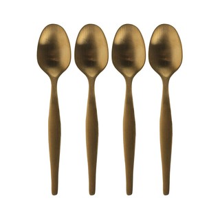La Cafetiere Edited Espresso Spoons Brushed Gold ชุดช้อนชงกาแฟ รุ่น 5201571 (4/pack)