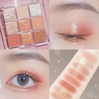 พาเลทอายแชโดว์ 9 สี อายแชโดว์ DIKALU COCO VENUS eyeshadow  พาเลทตา พาเลท 9 color palette ชิมเมอร์ พาเลททาตา ที่ทาตา ทาตา