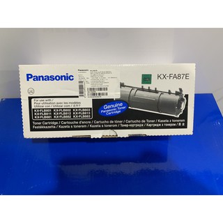 Panasonic Laser Toner KX-FA87E ผงหมึกแฟกซ์เลเซอร์