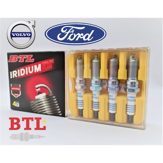 ILTR6 หัวเทียนเข็ม IRIDIUM BTL (แพ็ค 4 หัว) บีทีแอล ITV16 AYFS22FM SP411 Mazda 3 FORD FOCUS FIESTA 1.6(04) Fiesta(12-16)