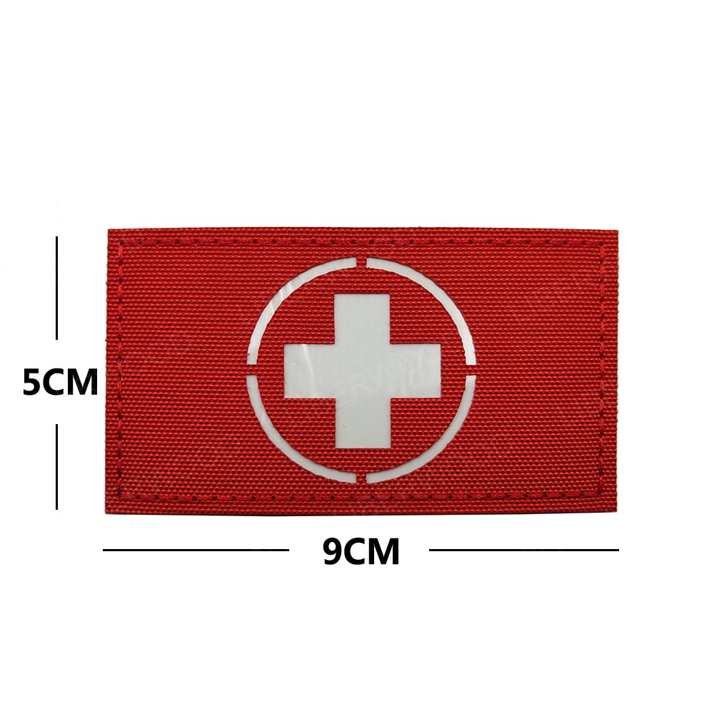 flag-of-switzerland-swiss-embroidered-applique-patch-ir-infrared-med-medic-rescue-patch-red-cross-reflective-badge-patch