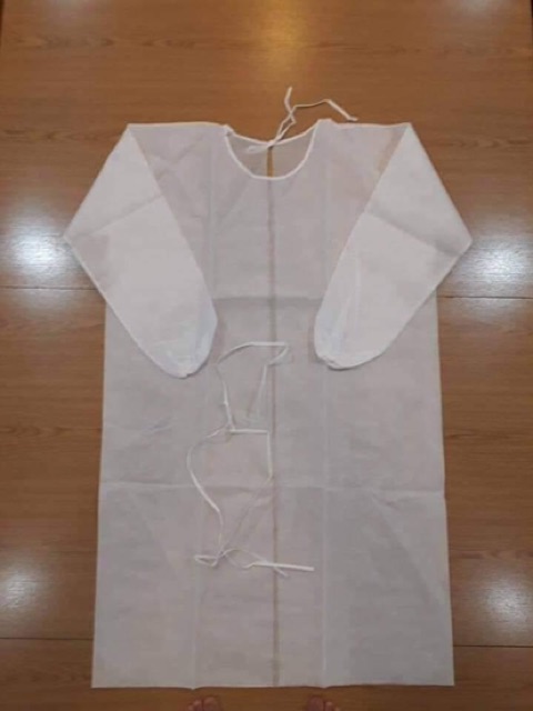 ชุดกาวน์ใยสังเคราะห์-isolation-gown
