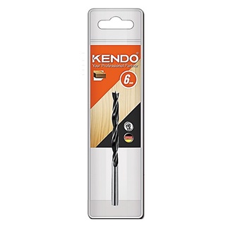 KENDO 13106004 ดอกสว่านเจาะไม้ แบบมีเดือย 6.0 × 93mm (1 ชิ้น/แพ็ค)