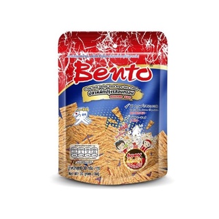 ภาพขนาดย่อของภาพหน้าปกสินค้าBento เบนโตะปลากรอบปรุงรส 30กรัม : รสหมึกสไปซี่ จากร้าน supermarket บน Shopee