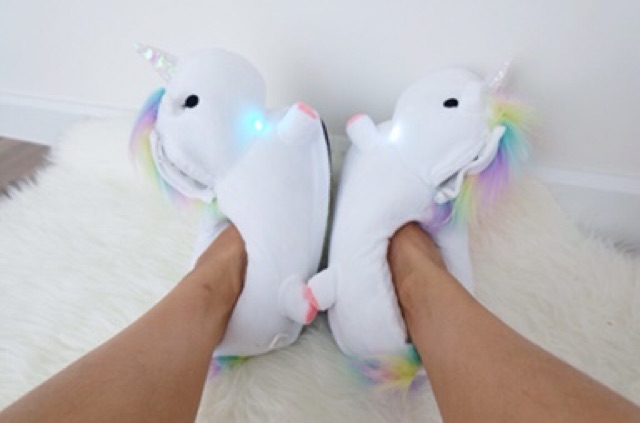 รองเท้า-unicorn-สลิปเปอร์ใส่ในบ้าน-ยูนิคอร์น