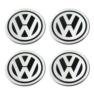 สติกเกอร์ติดดุมล้อ VOLKSWAGEN ขนาด 50mm. 1 ชุดมี 4 ชิ้น