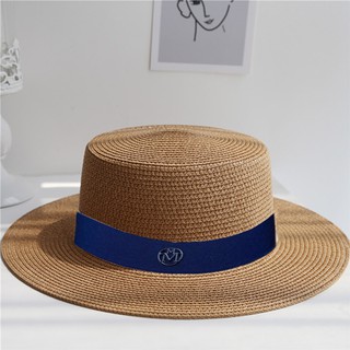 ภาพหน้าปกสินค้าหมวกสานผู้หญิง หมวกปานามา หมวกแฟชั่น หมวกสานแฟชั่น หมวกกันแดด ที่เกี่ยวข้อง