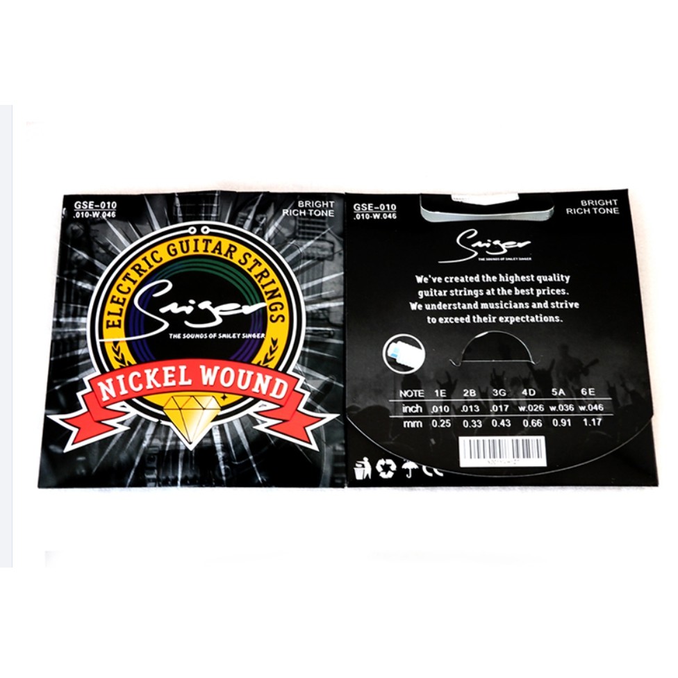 สายกีต้าร์ไฟฟ้า-เบอร์10-electric-guitar-strings-no-10-ฟีลลิ่งดีเยี่ยม-สายเด้งๆ-ถูกใจ-ชาวร็อค-ฟรีแถมปิ๊กกีต้าร์-3-อัน