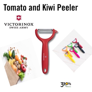 Victorinox ที่ปอกผักและผลไม้ขอบหยัก Tomato and Kiwi Peeler  7.6079.4 น้ำหนักเบา ใช้งานสะดวก