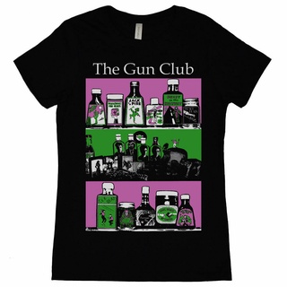 เสื้อยืดลําลอง แขนสั้น พิมพ์ลาย Gun Club The Medicine แฟชั่นฤดูร้อน สําหรับผู้ชาย