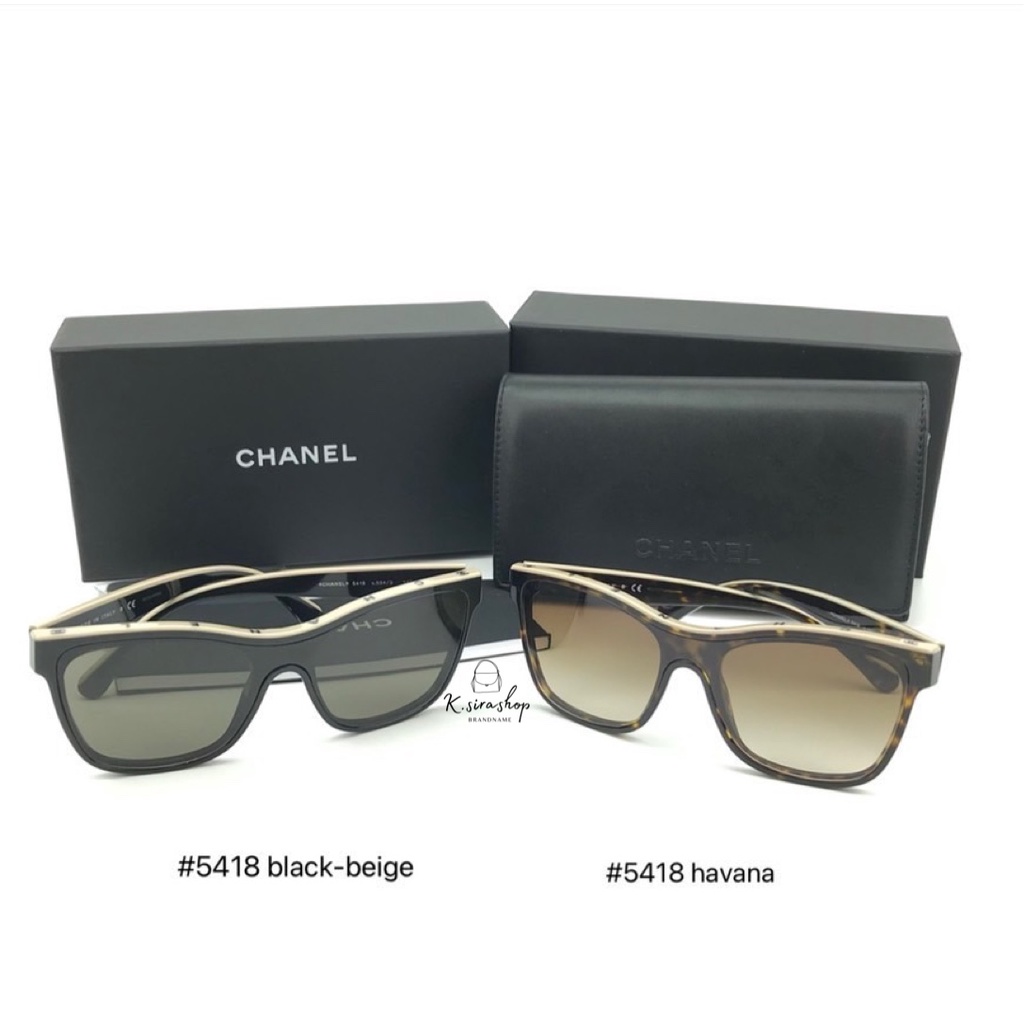 ส่งฟรี] New Chanel Sunglasses #5418