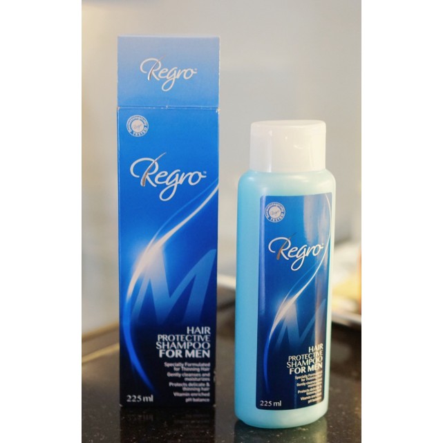 แพ็คคู่-สุดคุ้ม-regro-hair-protective-shampoo-formen-แชมพูป้องกันผมร่วง-สำหรับสุภาพบุรุษ-225ml