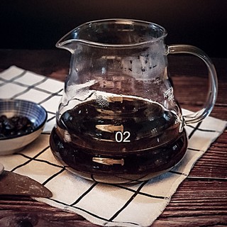 เหยือกแก้ว ชงกาแฟดริป ขนาด 500 cc. Coffee Drip Pitcher เหยือกแก้วสวยหรู สำหรับทำกาแฟดริป และเครื่องดื่มต่างๆ