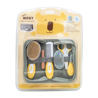 Baby Moby Baby Grooming Set ชุดอุปกรณ์ทำความสะอาด สำหรับทารก 6 ชิ้น