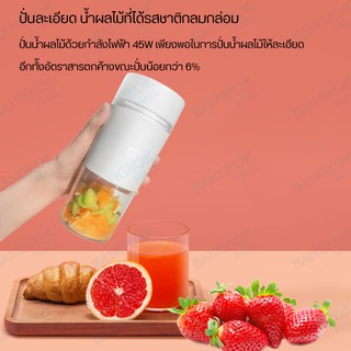 Portable Juicer Machine แก้วปั่นน้ำผลไม้แบบพกพา เครื่องปั่นผลไม้ แก้วปั่น