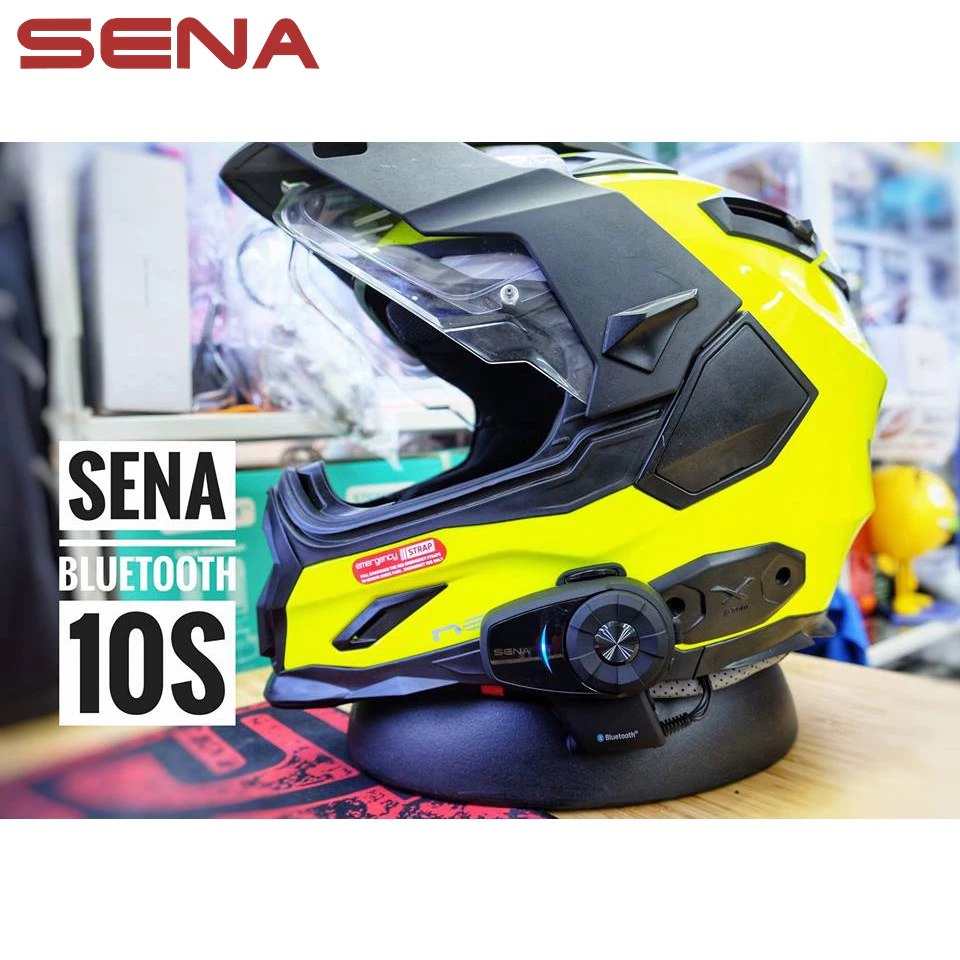 SENA 10S หูฟังบลูทูธติดหมวกกันน็อค ประกัน 2 ปี ผ่อน 0% 10 เดือน