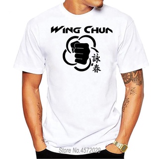 เสื้อยืดแฟชั่น แขนสั้น พิมพ์ลาย Wing Chun Fitness Karate Taekwondo Fighting แฟชั่นฤดูร้อนS-5XL