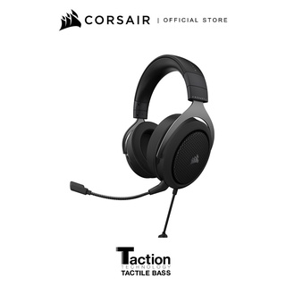 CORSAIR Headset HS60 HAPTIC Stereo Gaming Headset with Haptic Bass - Carbon