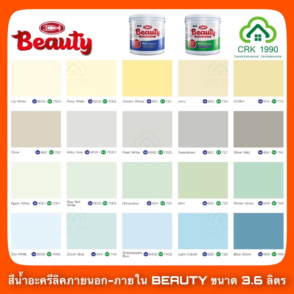 beauty-สีน้ำ-แม่สีน้ำ-สีน้ำอะครีลิค-สีน้ำบิวตี้-ขนาด-3-6-ลิตร-ภายนอกและภายใน