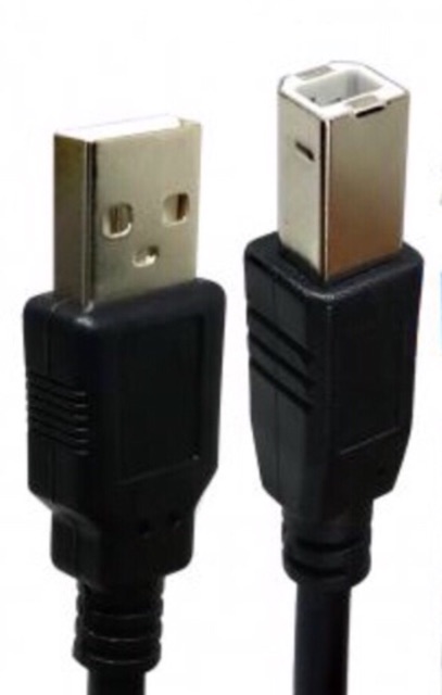 ภาพหน้าปกสินค้าCABLE USB PRINTER AM/BM V2.0 1.5M.เป็นสายสีดำอย่างดี จากร้าน puydinga บน Shopee