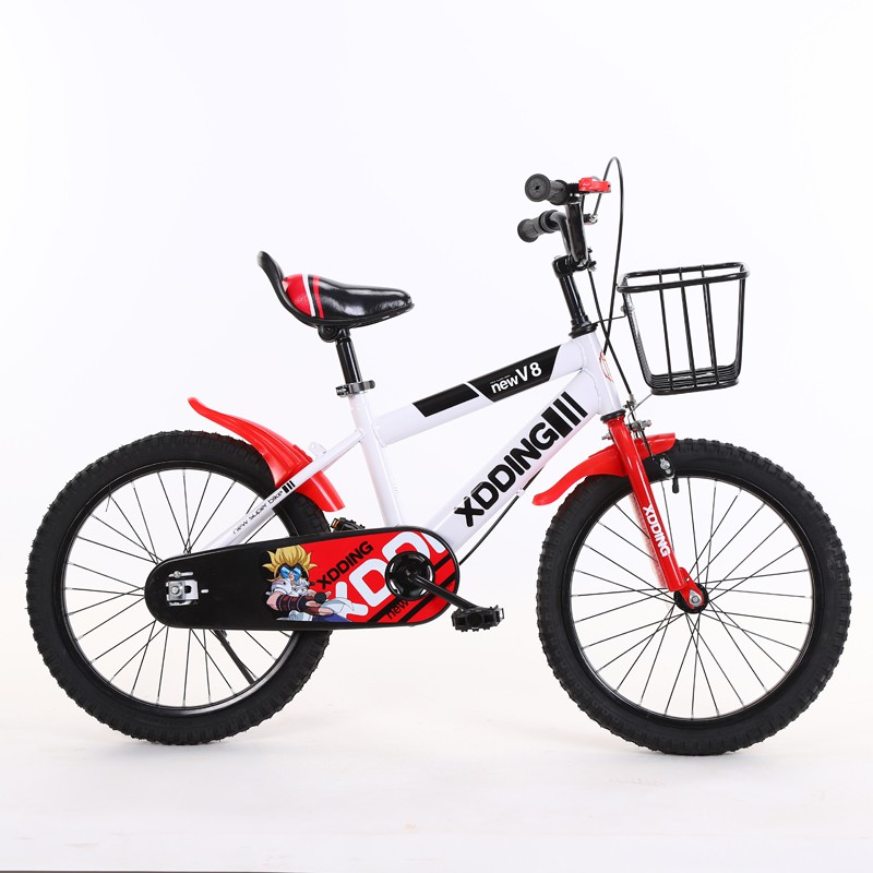 ภาพหน้าปกสินค้าจักรยานเด็ก18นิ้ว(V8) เหล็ก แถมตะกร้าและขาตั้ง เหมาะกับเด็ก 6-10 ปี จากร้าน goodcheap บน Shopee