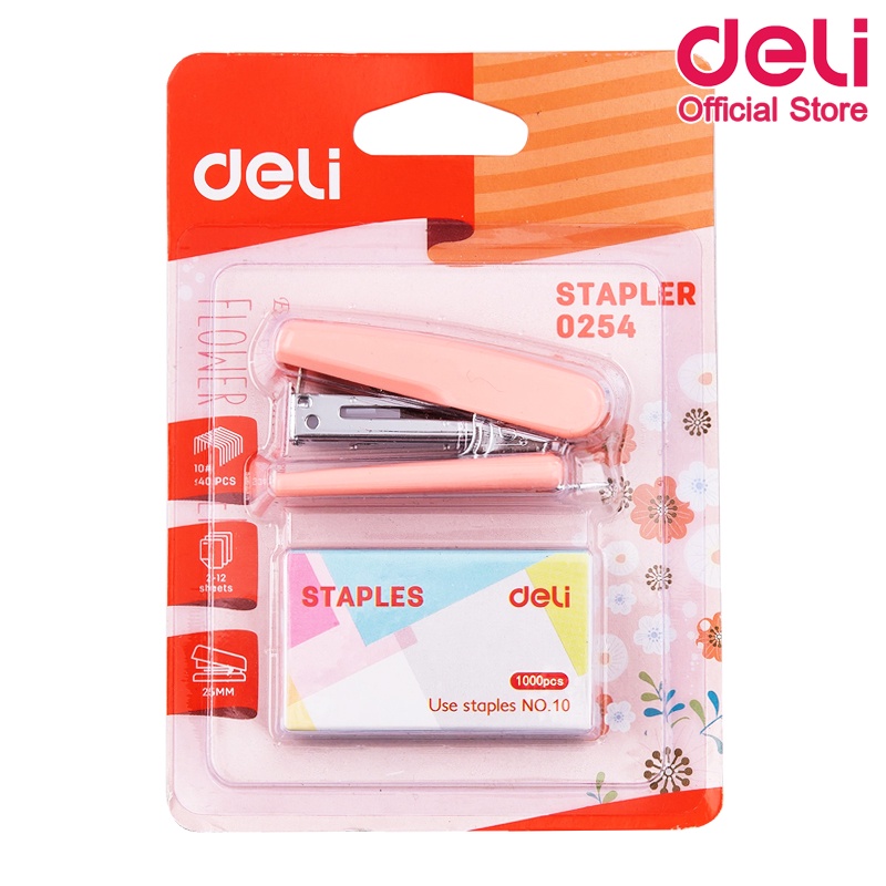 deli-0254-stapler-ชุดเย็บกระดาษ-ลวดเย็บ-แพ็คกล่อง-12-ชิ้ิ้น-ที่เย็บกระดาษ-เครื่องใช้สำนักงาน-อุปกรณ์สำนักงาน-อุปกรณ์ออฟฟิศ