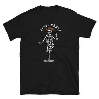 เสื้อยืดโอเวอร์ไซส์เสื้อยืดลําลอง แขนสั้น พิมพ์ลายโครงกระดูกกราฟฟิคเบียร์ กราฟฟิค ระบายอากาศ สไตล์ฮิปฮอป เหมาะกับฤดูร้อน
