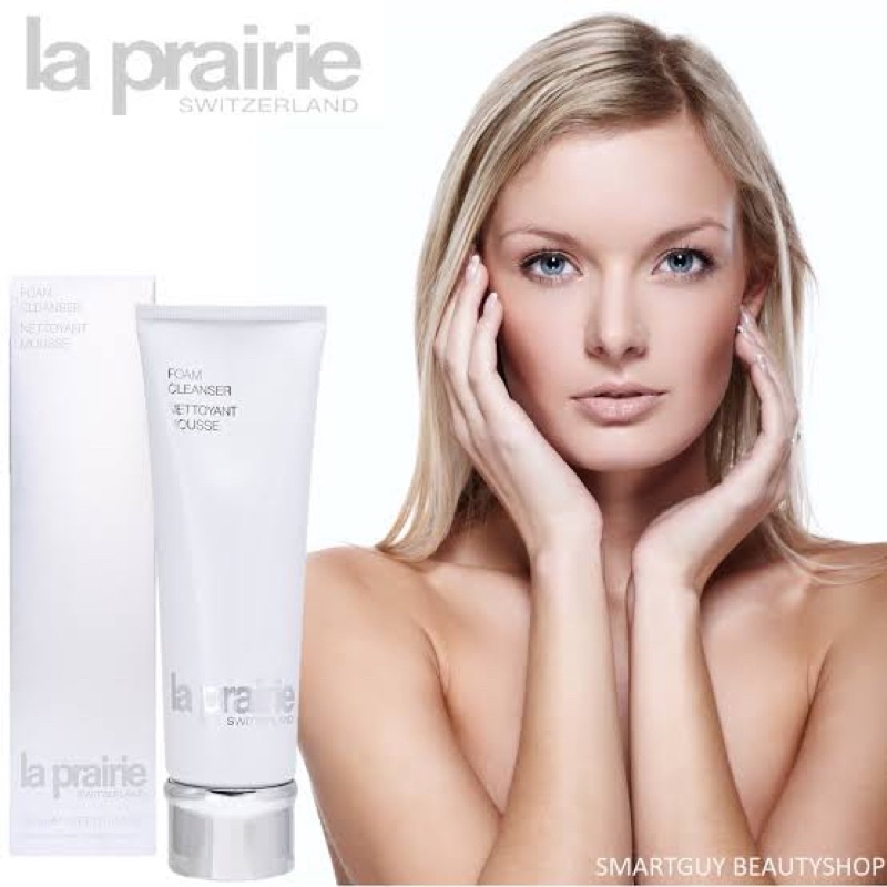 สินค้าเคาเตอร์แท้-la-prairie-foam-cleanser-โฟมล้างหน้าสะอาดผิวใส-นุ่มละมุน