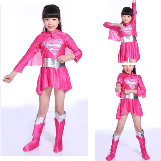 sale-ชุดsuperhero-ชุดซุปเปอร์ฮีโร่หญิงเด็ก-ชุดcosplay-เด็ก-พร้อมส่ง