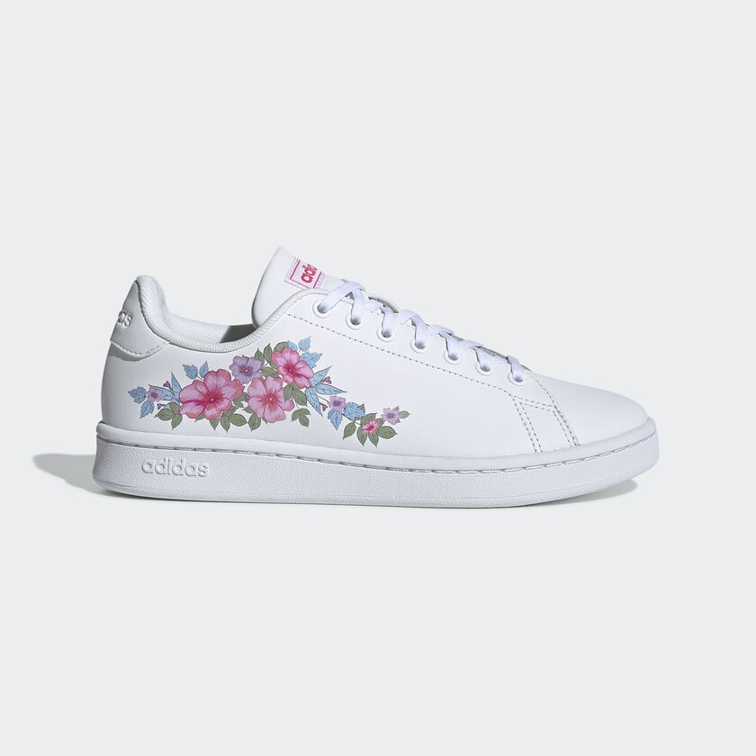 Adidas Advantage FARM RIO Cloud White Real Pink EF0130 Shopee Thailand