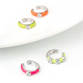 AR-Kang Collection***Ear Cuffแฟชั่น White Cz AAAAA(เงินแท้92.5%)