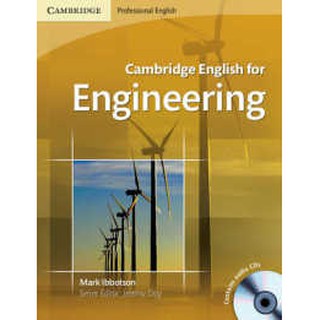 DKTODAY หนังสือ CAMBRIDGE ENGLISH FOR ENGINEERING:STUDENTS BOOK WITH CD