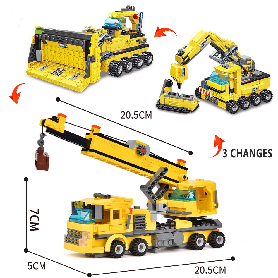 kazi-8045-city-series-crane-lift-บล็อคตัวต่อ-ของเล่นสําหรับเด็ก-693-ชิ้น