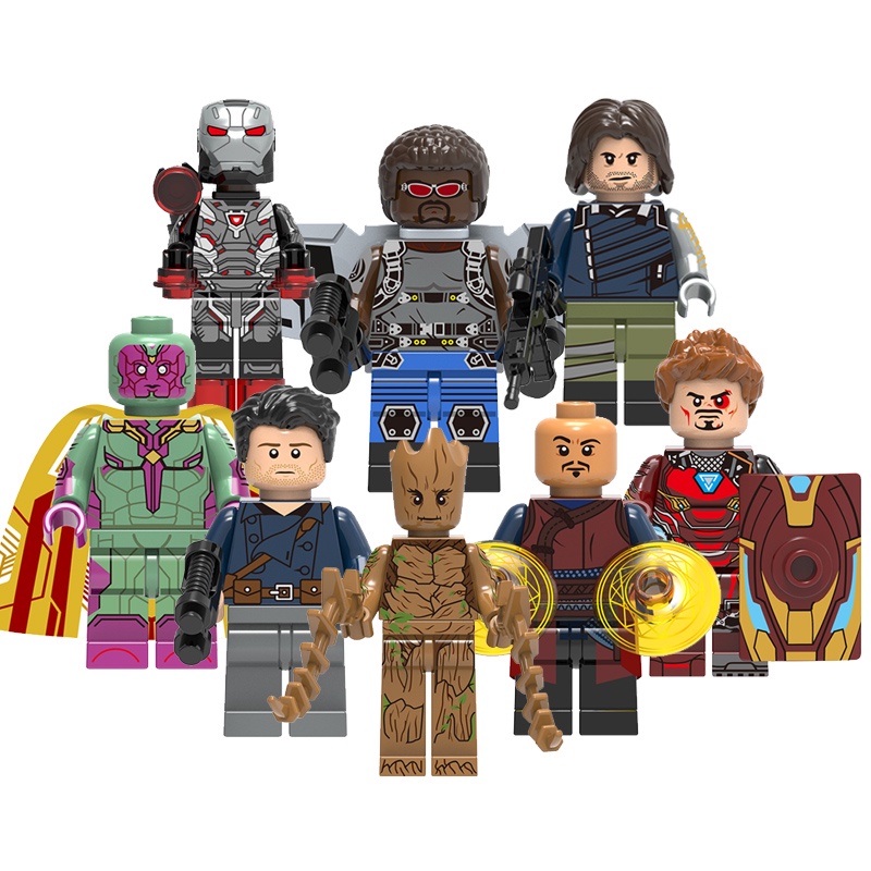 ฟิกเกอร์ทหาร Marvel Winter Groot Block ของเล่นสําหรับเด็ก | Shopee Thailand