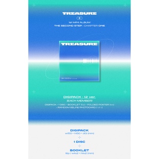 ภาพขนาดย่อของภาพหน้าปกสินค้า[Digipack] TREASURE 1st Mini Album [The Second Step : Chapter One] จากร้าน kpopmerch.th บน Shopee