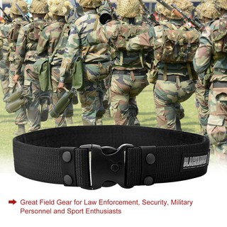 💘💘ยุทธวิธีเข็มขัด  คงทนแฟชั่น สไตล์ทหาร Durable Tactical EMT Security Police SWAT Duty Utility Military Belt