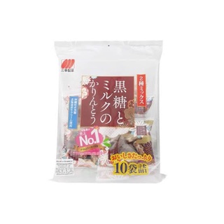 คารินโต ซีนโกะขนมอบกรอบญี่ปุ่นเคลือบน้ำตาล นม แบ่งขาย 1 ห่อ karinto  sanko จากญี่ปุ่น 🇯🇵 หวานกรอบอร่อย ‼️