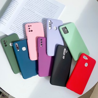 ภาพหน้าปกสินค้าเคสกำมะหยี่สีพื้น รุ่น วีโว่ vivo V5 V5plus V7plus V9 V11i V17 V17pro y11 Y20 y50 y17 y53 y55 y91i y19 V19 y20 ที่เกี่ยวข้อง