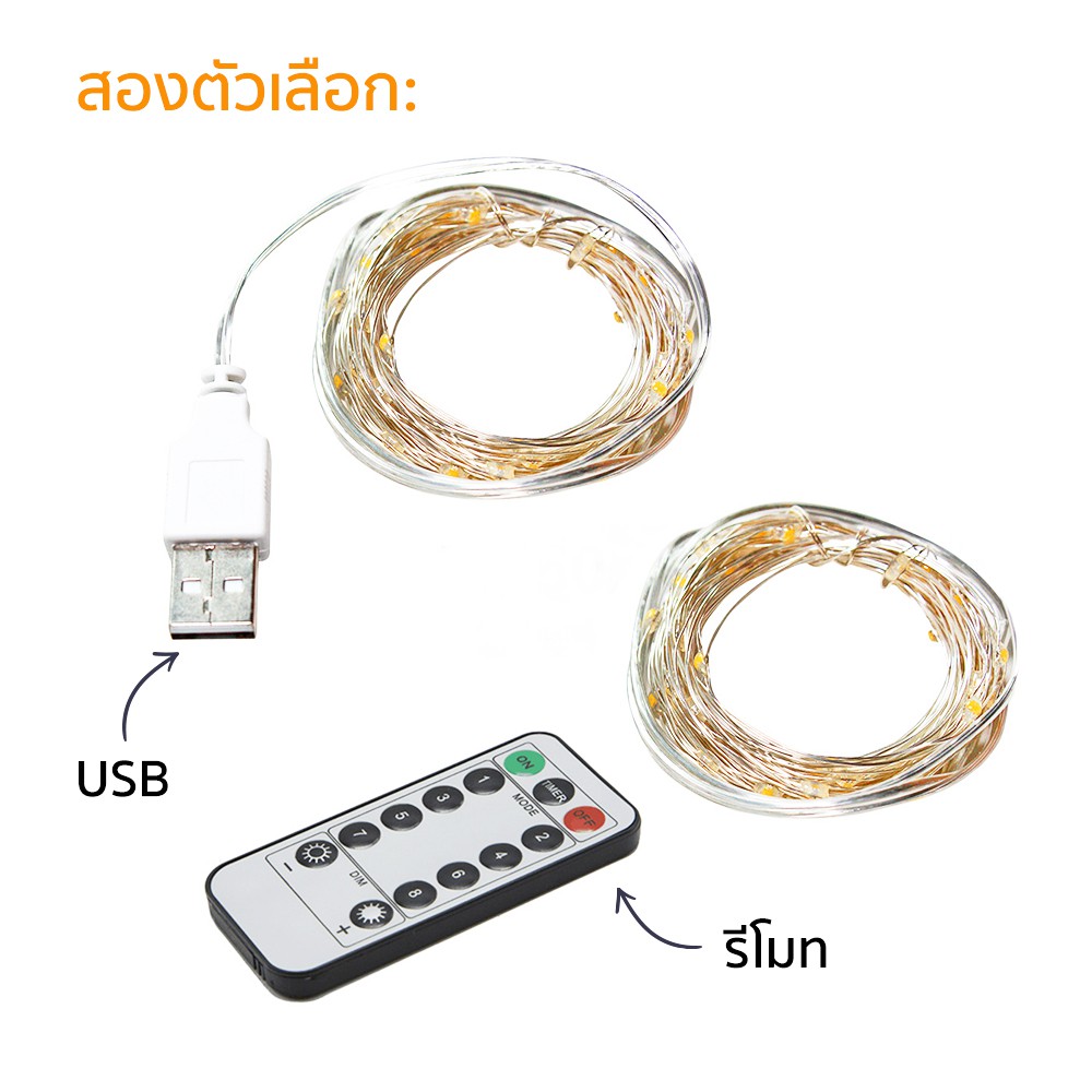 ไฟลวด-ไฟแต่งห้อง-ไฟประดับ-มีทั้งแบบ-usb-และ-แบบ-remote-ไฟแต่งห้อง-ตกแต่งห้อง-แต่งห้องเก๋ๆ