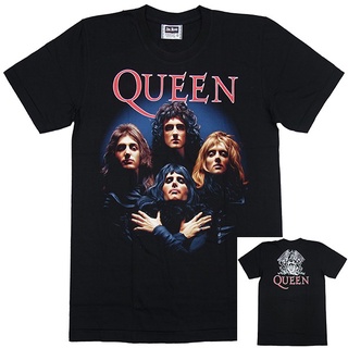 Wf เสื้อยืดแขนสั้น คอกลม พิมพ์ลาย QUEEN แฟชั่นสําหรับผู้หญิง และผู้ชาย